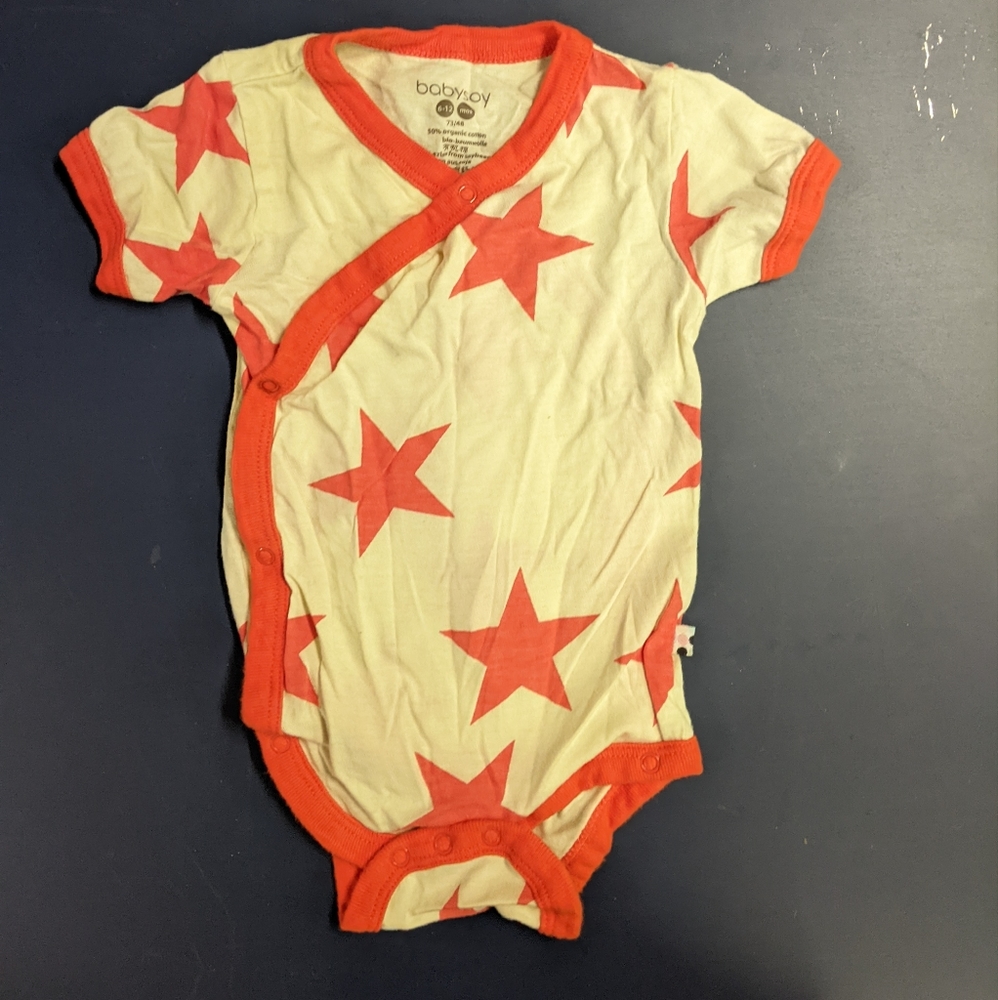 Baby Soy kimono star onesie